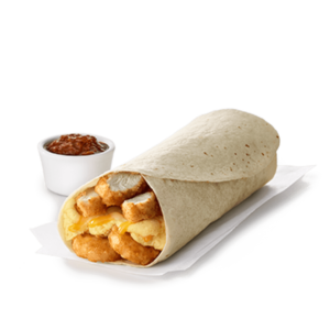 Hash Brown Scramble Burrito