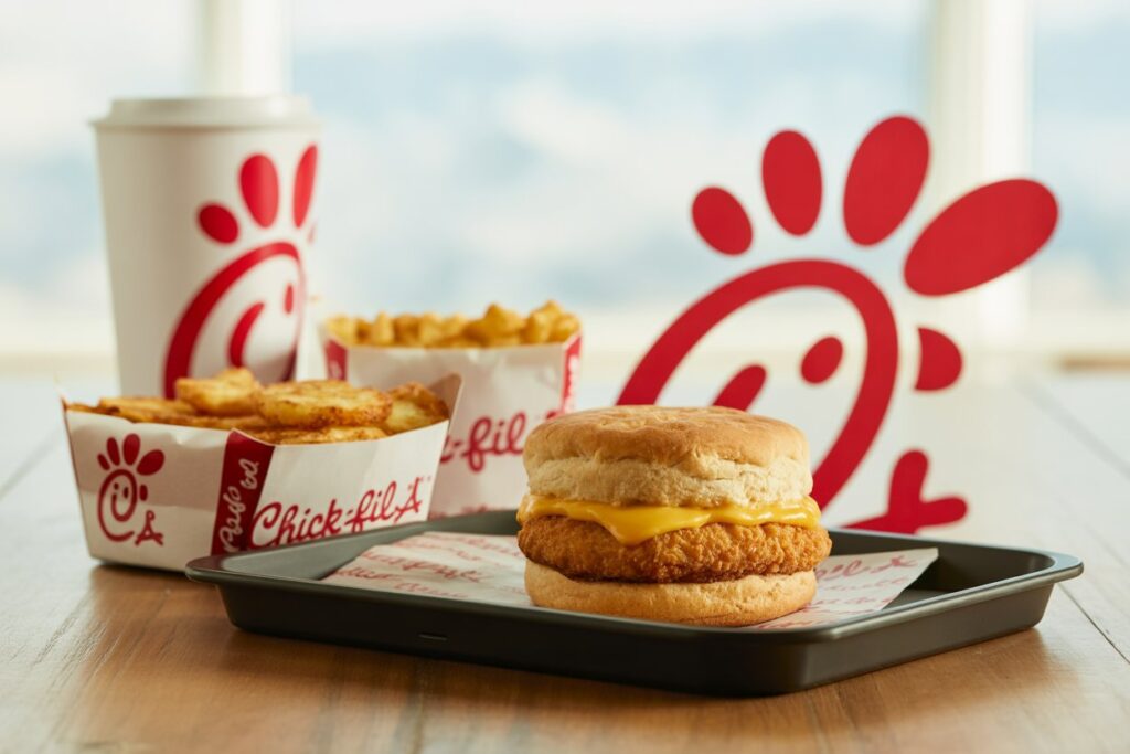 Chick-Fil-A Breakfast Menu